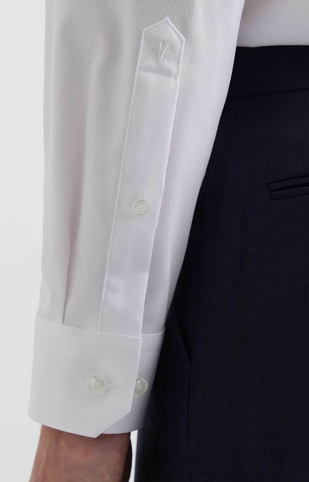 Biała koszula długi rękaw VISTULA - 6