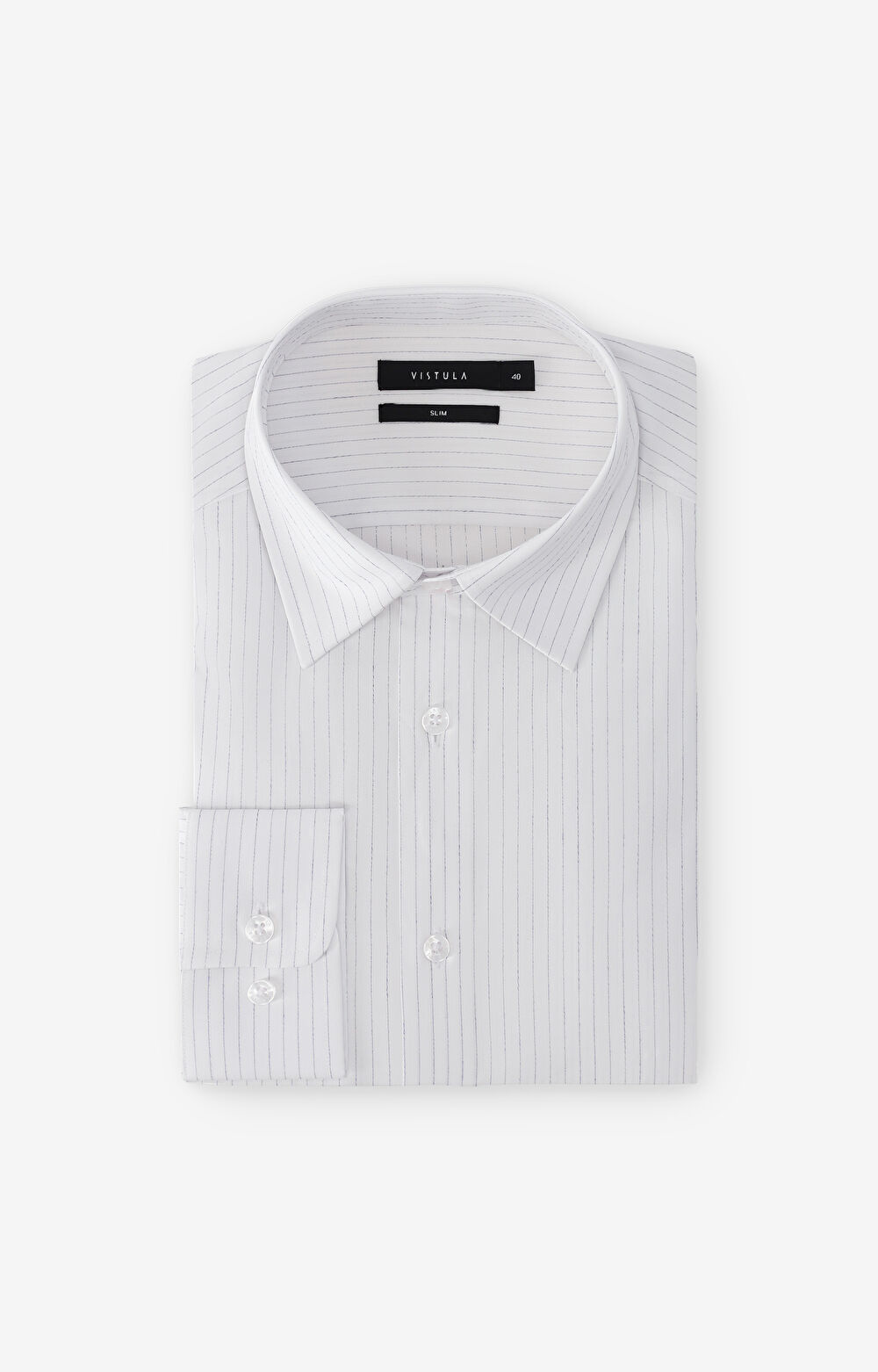 Koszula slim w prążek - 2