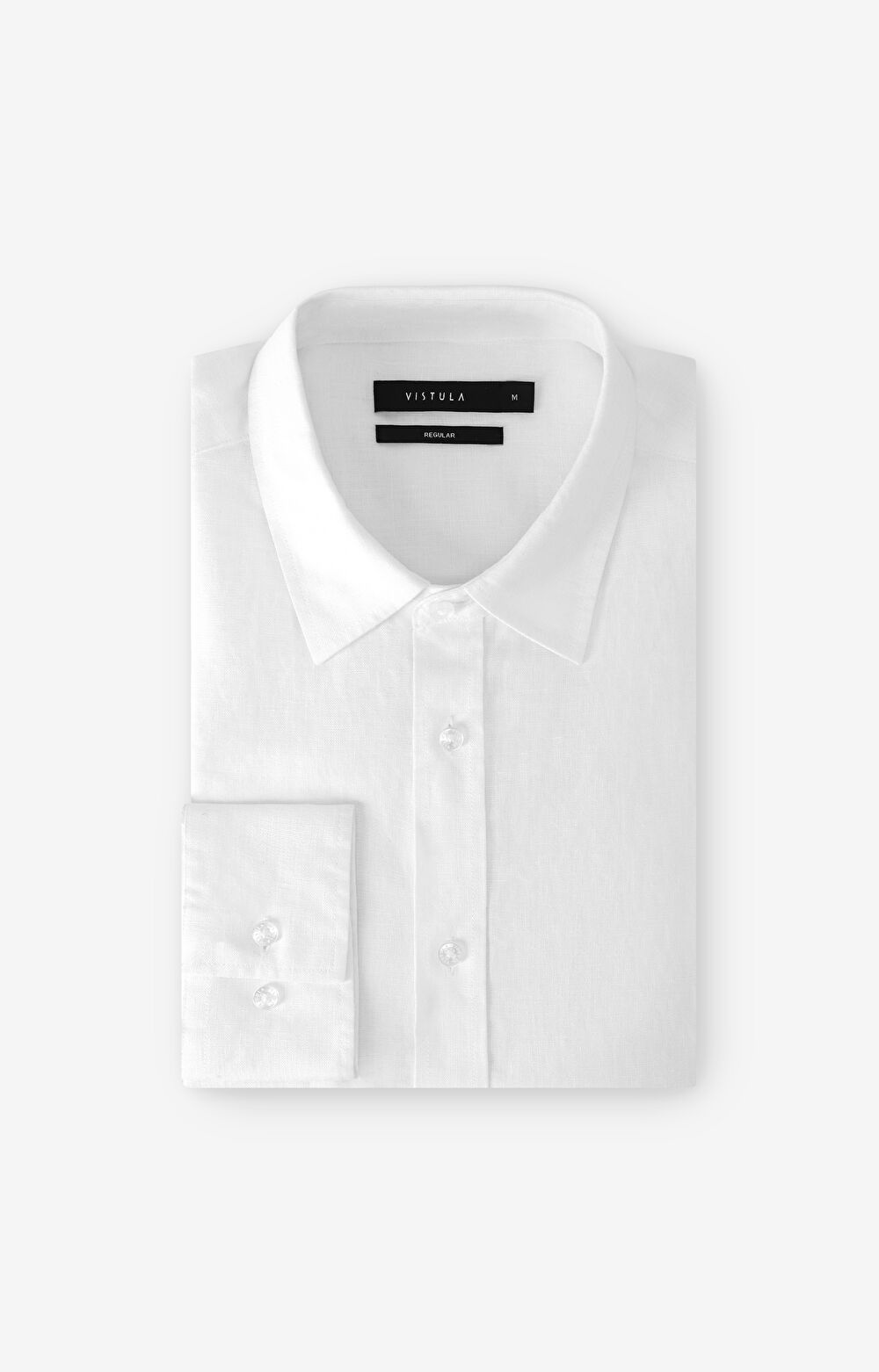 Lniana koszula regular - 2