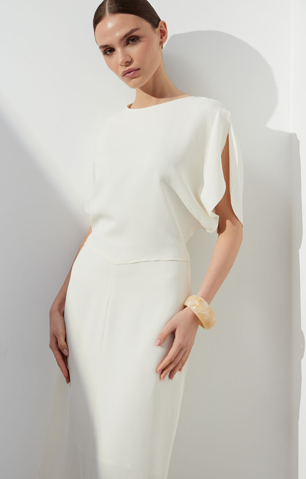 Gładka sukienka - 9