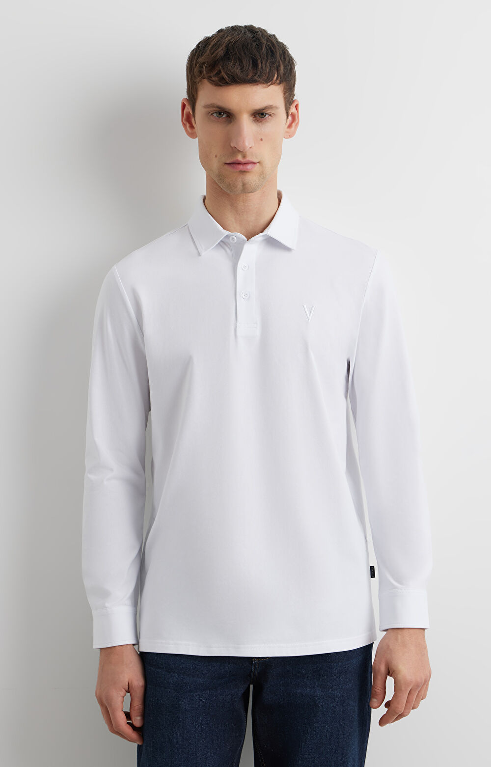 Polo regular z logo - 3