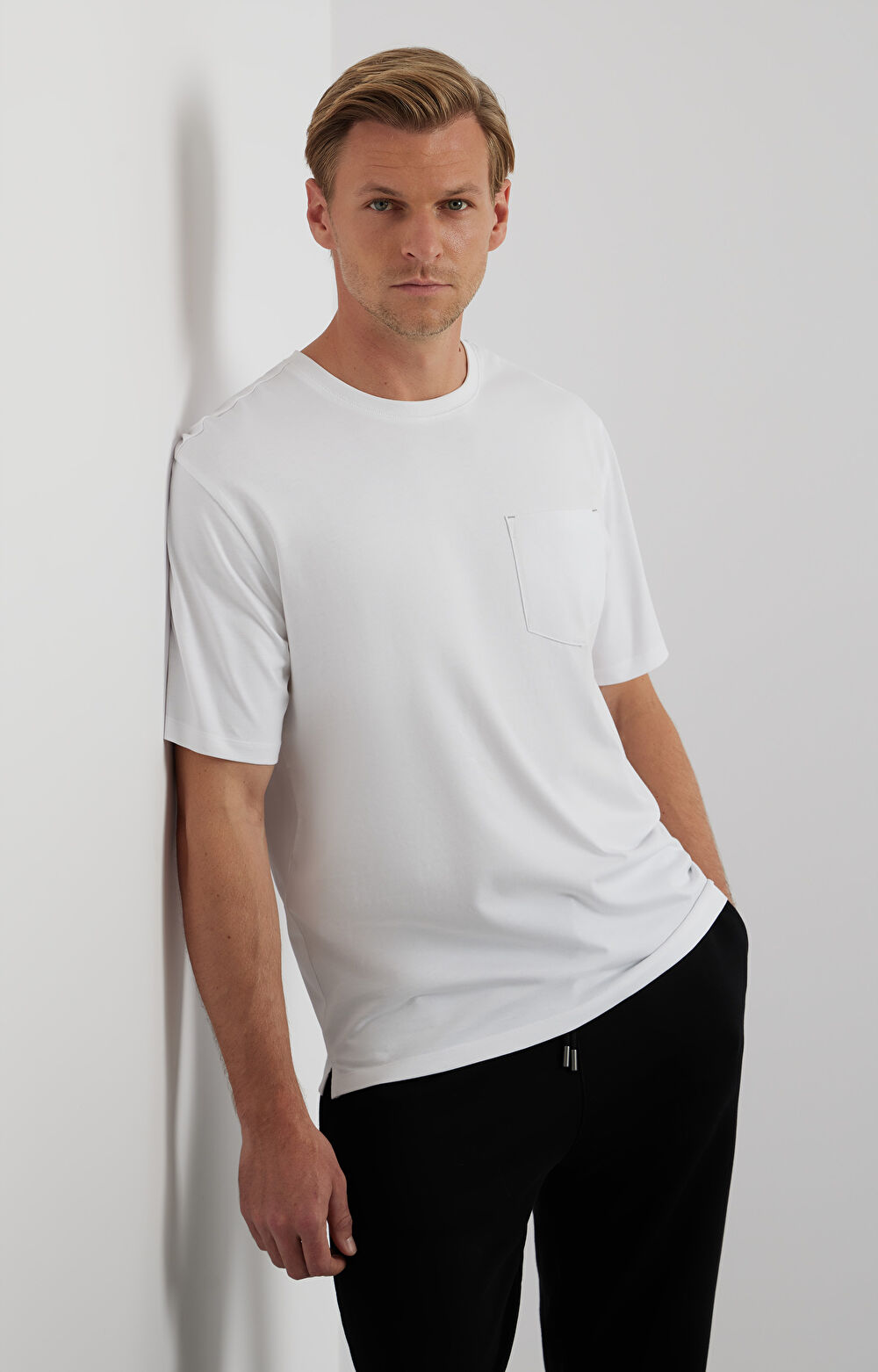 Gładki t-shirt - 6