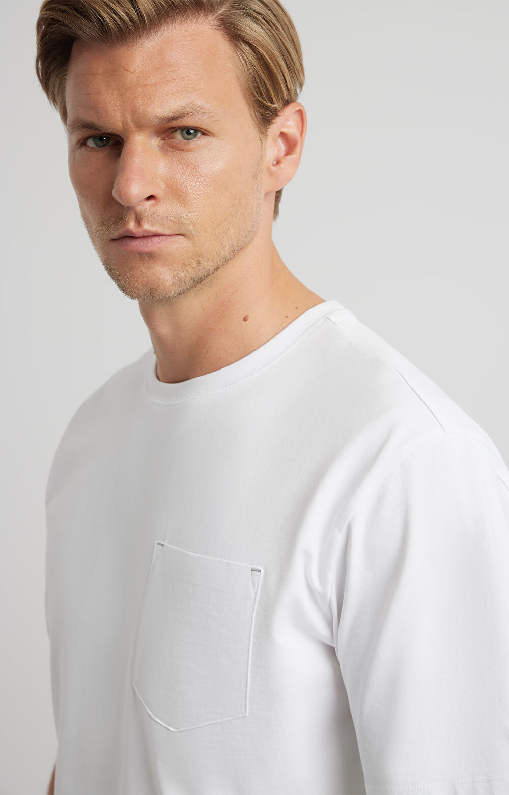 Gładki t-shirt - 5