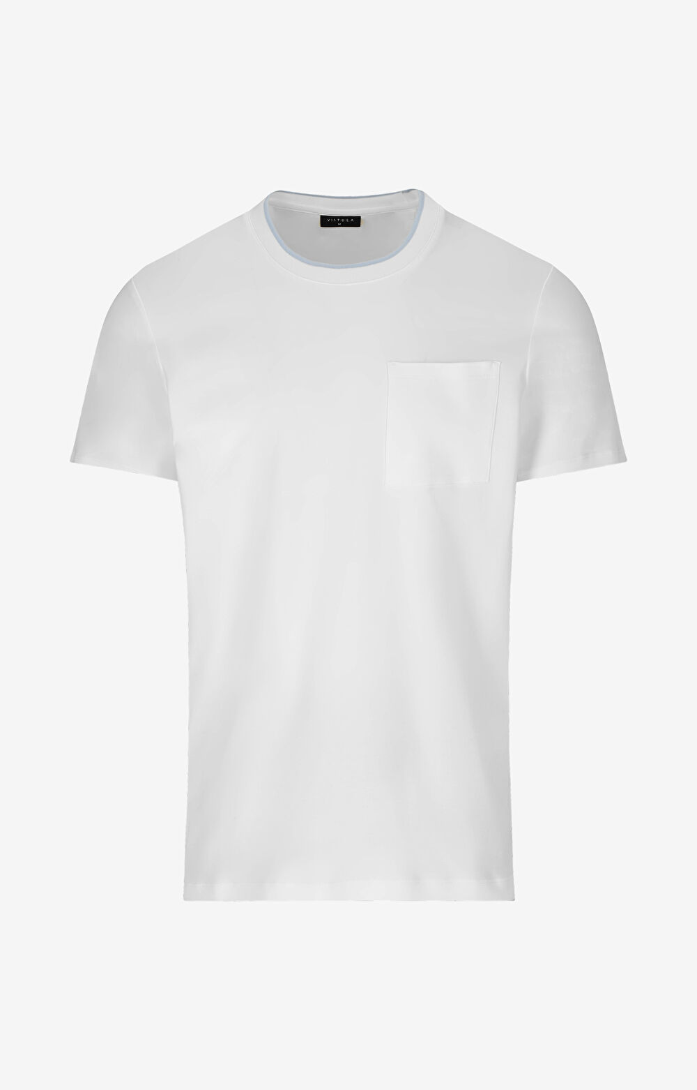 T-shirt round neck z kieszonką - 2