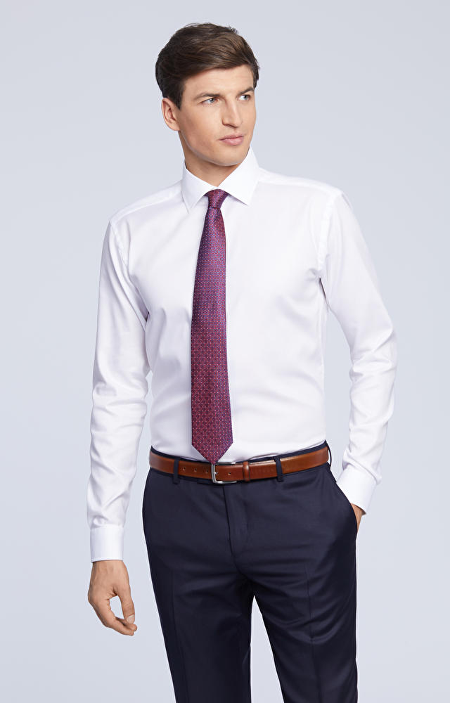 Elegancka koszula w mikrowzór - 2