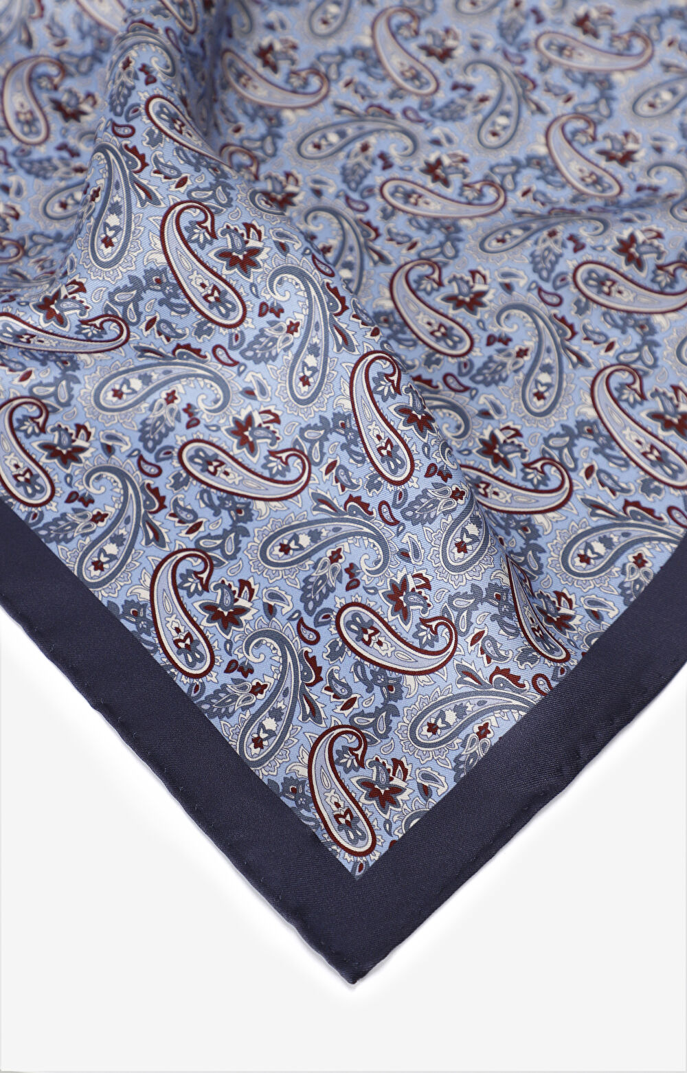 Jedwabna poszetka we wzór paisley - 2