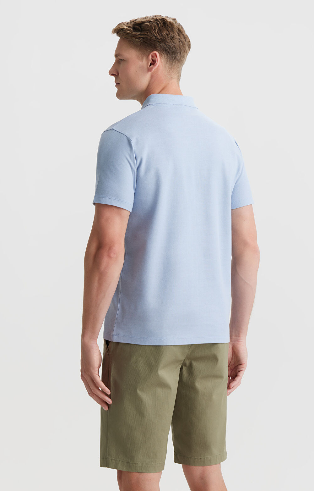 Polo regular z logo - 3