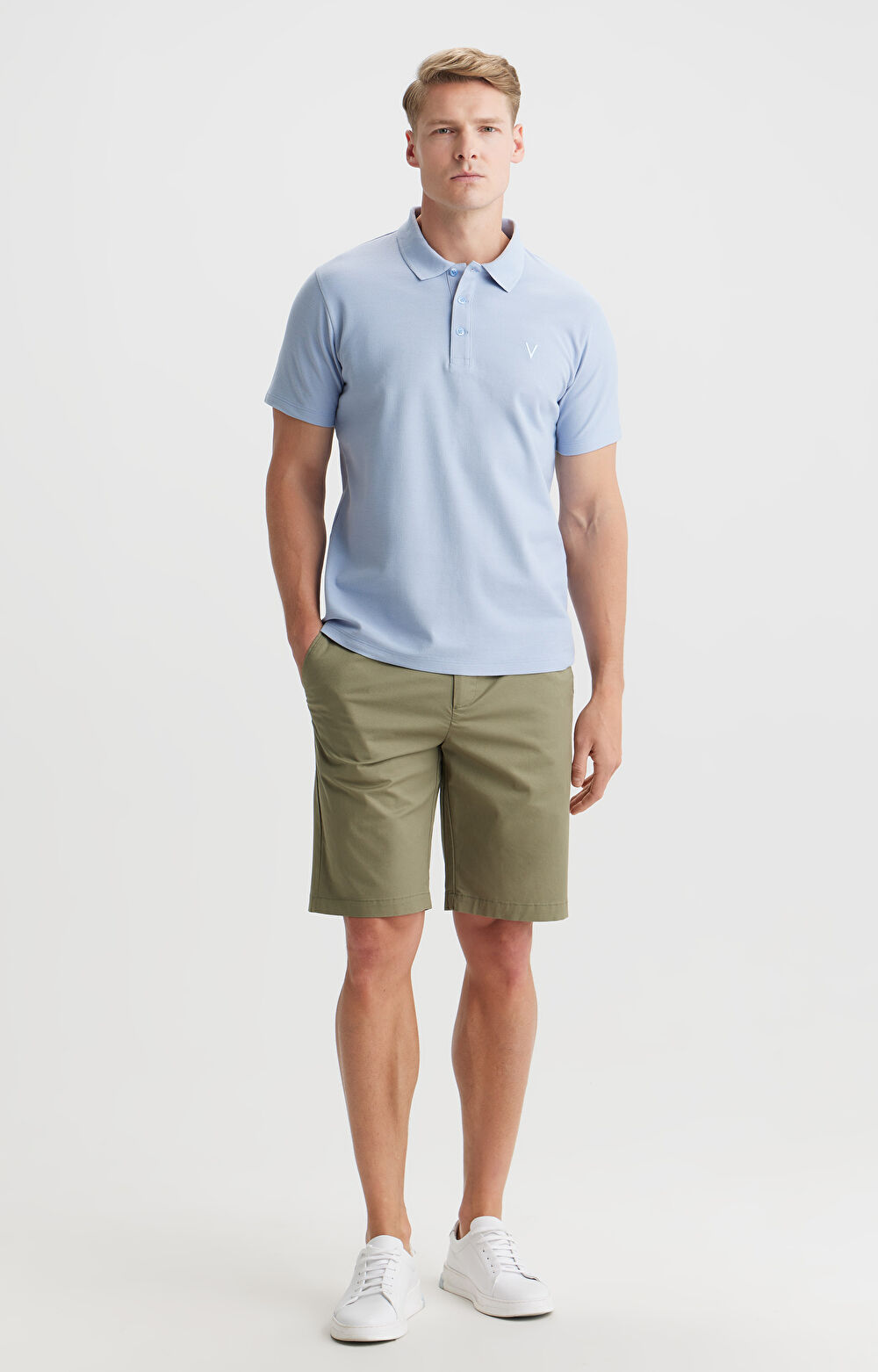 Polo regular z logo - 4