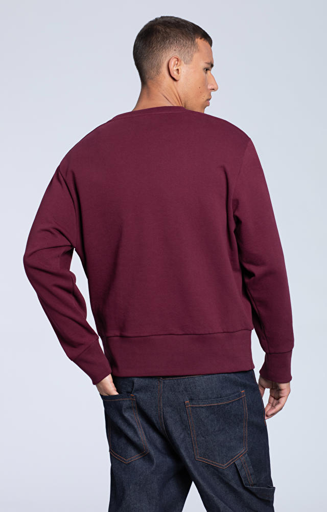 Bluza crewneck z haftem - 3