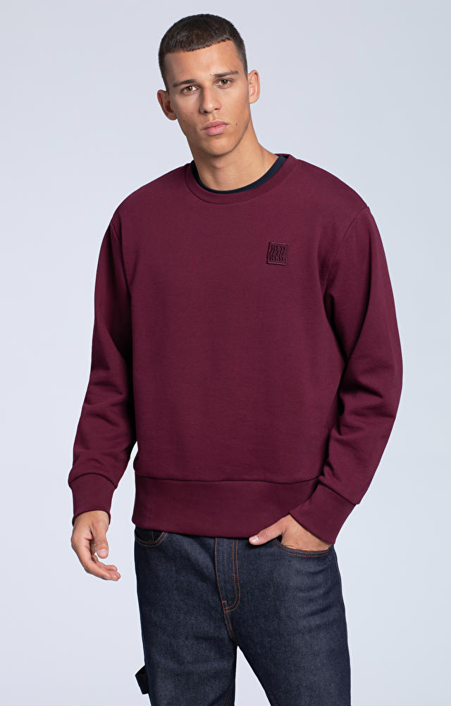 Bluza crewneck z haftem - 2