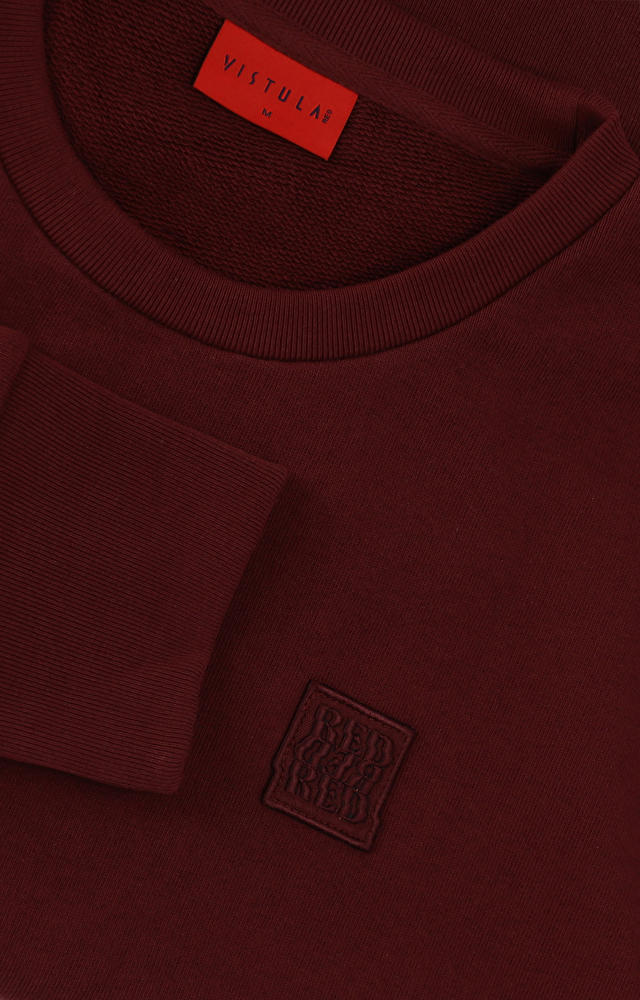 Bluza crewneck z haftem - 5