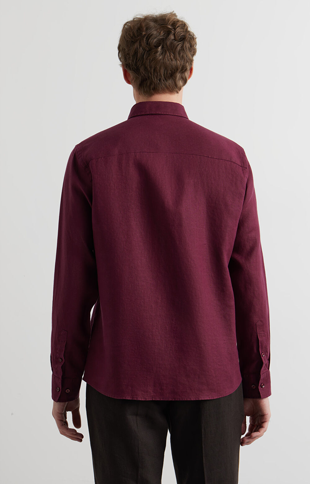Lniana koszula regular - 3
