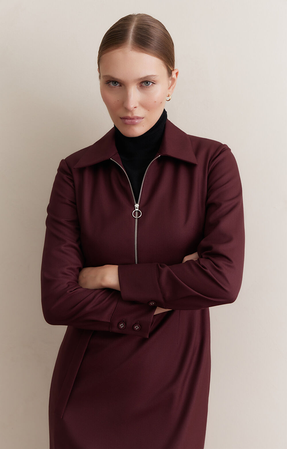 Wełniana sukienka - 3