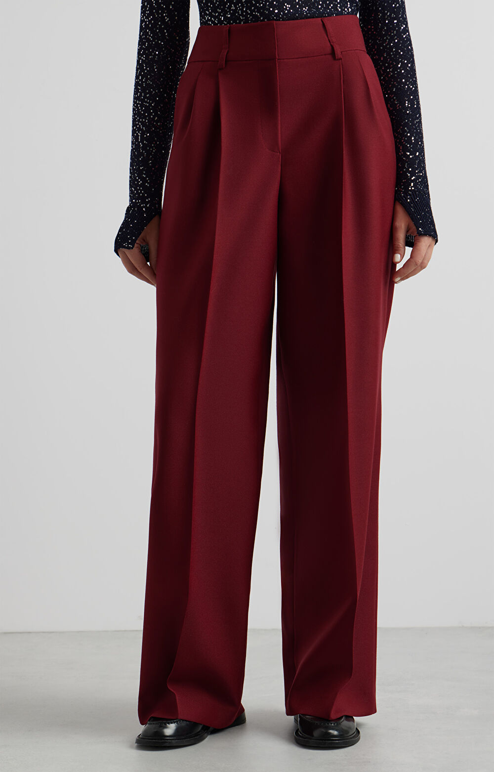 Spodnie wide leg do garnituru - Mix&Match - 2