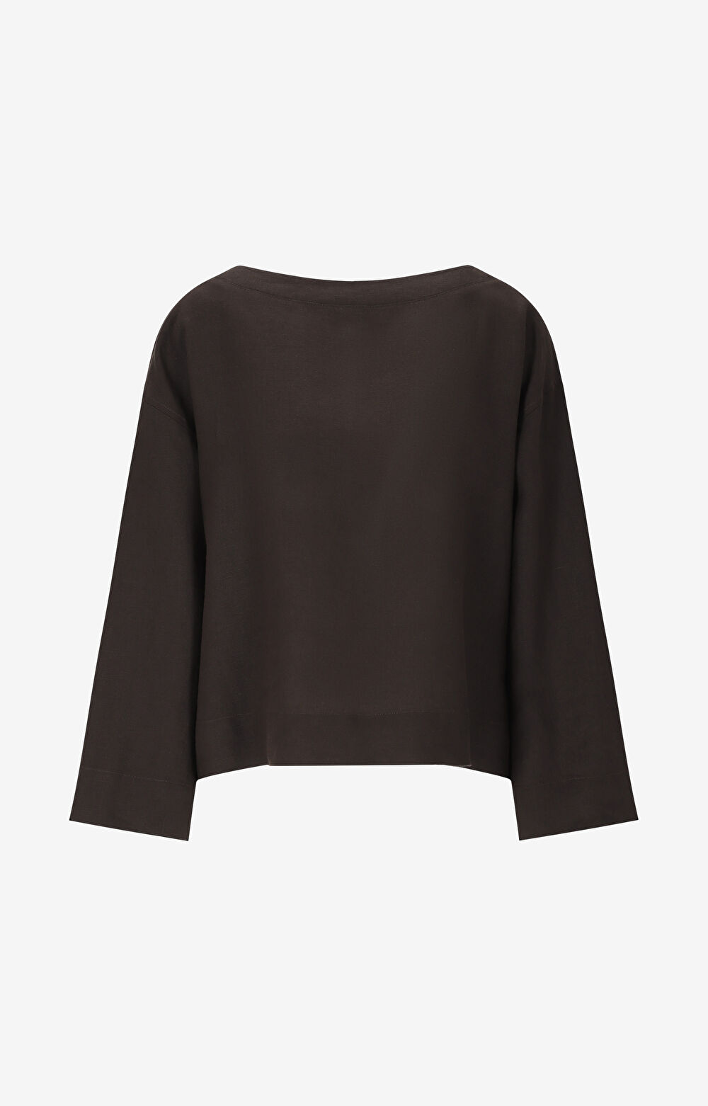 Lniana bluzka regular - 2