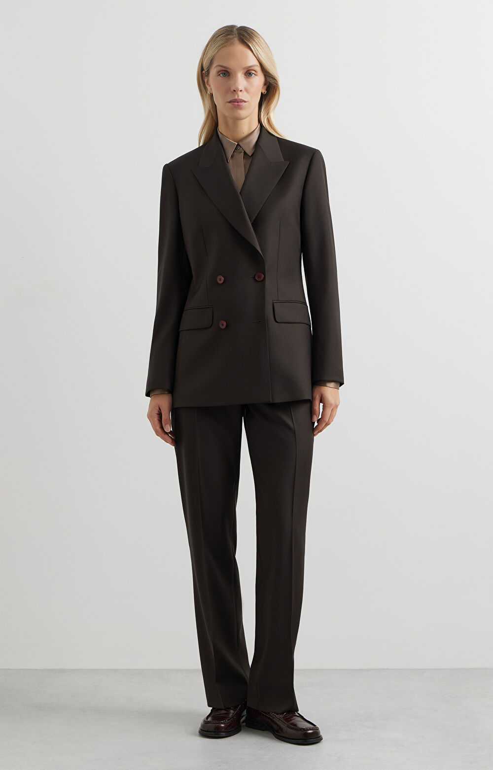 Brązowa marynarka - set VISTULA - 3