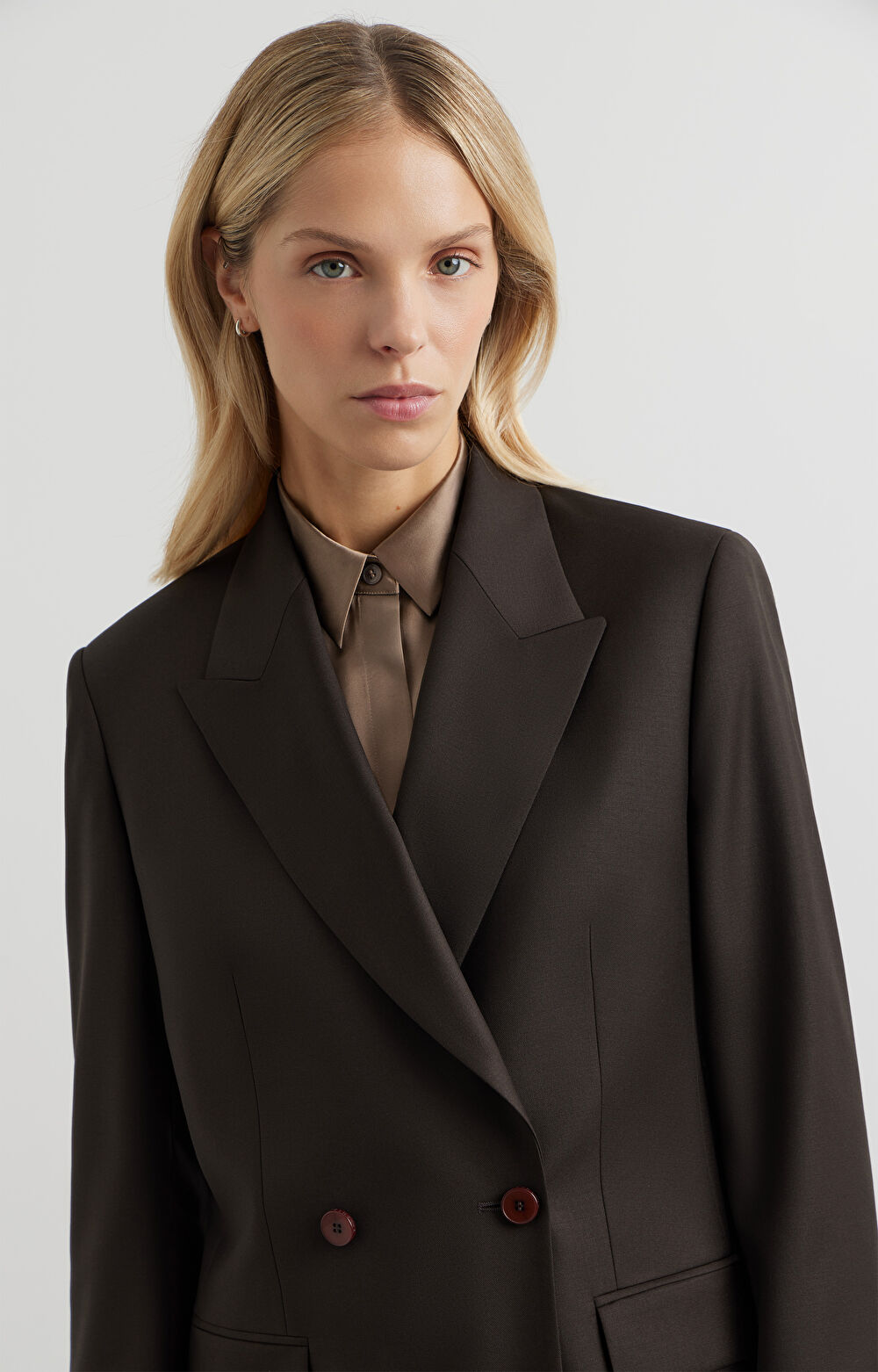 Brązowa marynarka - set VISTULA - 5