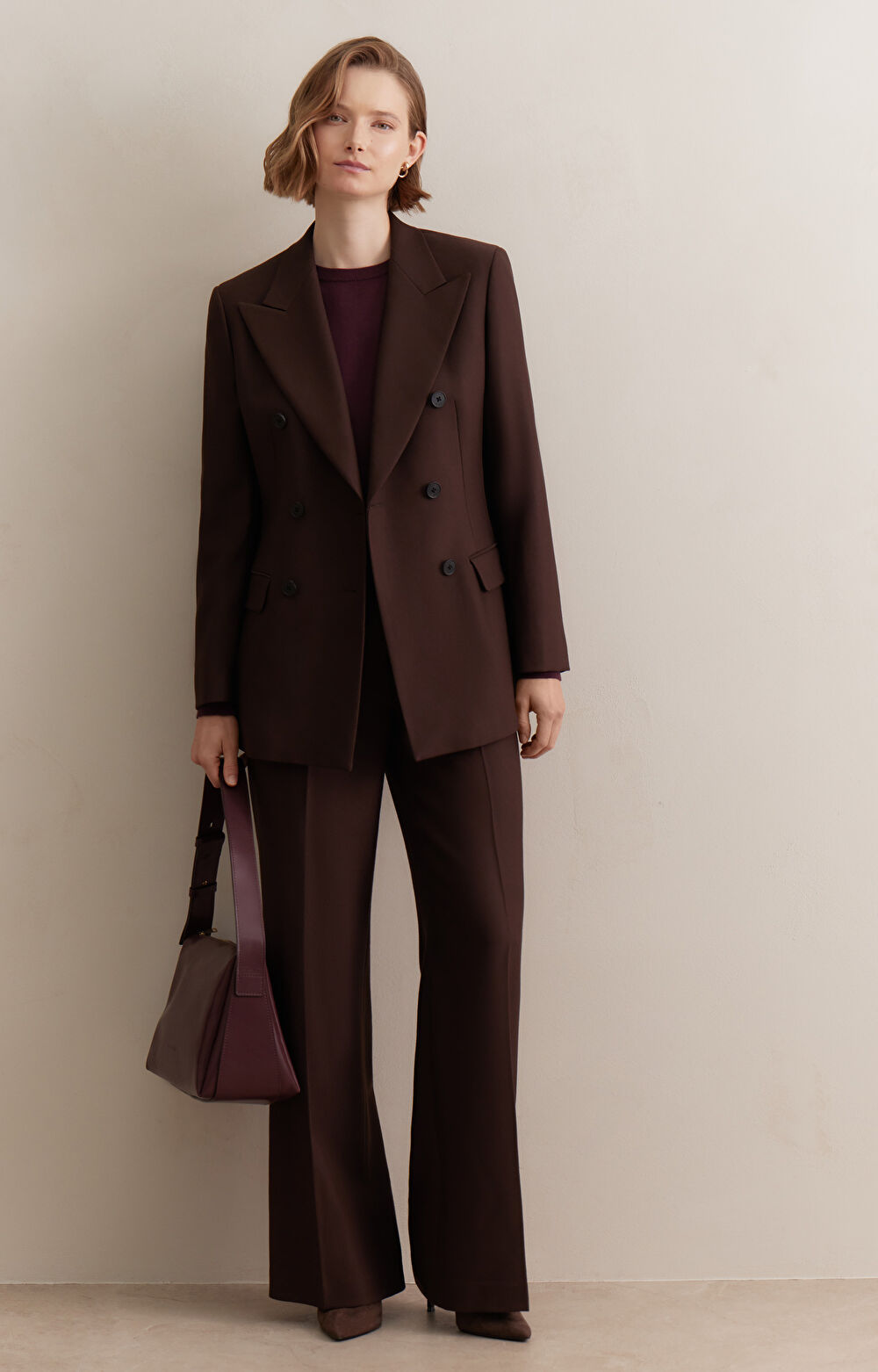Dwurzędowa marynarka slim do garnituru - Mix&Match - 3