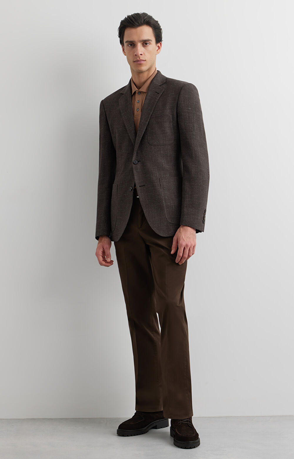 Brązowa marynarka VISTULA - 3