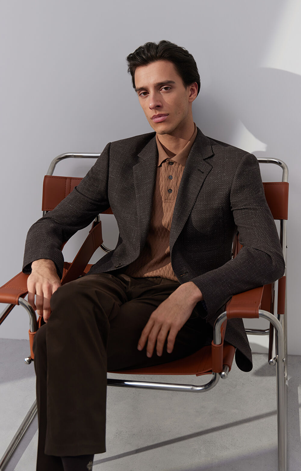 Marynarka super slim w mikrowzór - 12