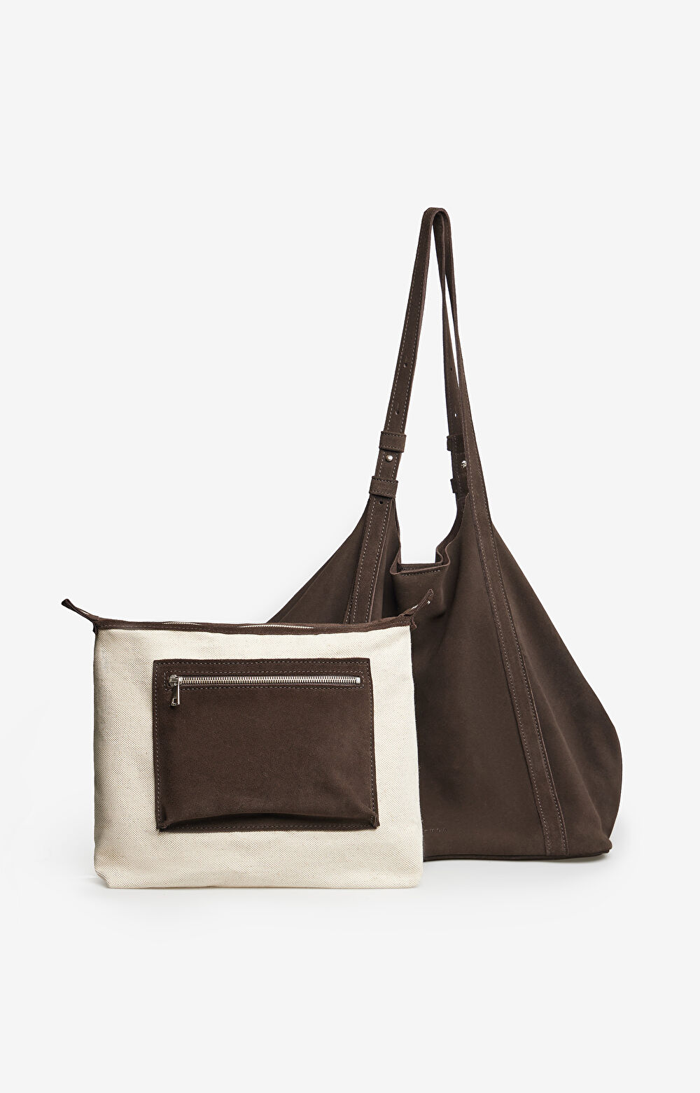 Zamszowa torebka - 5