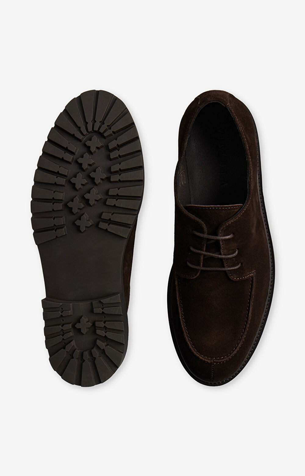 Zamszowe buty typu Oxford - 4