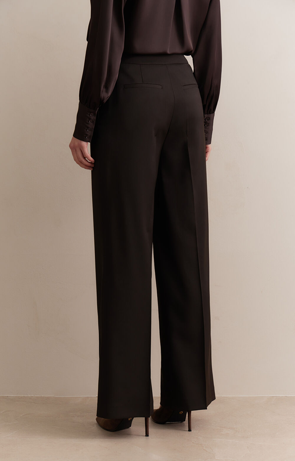 Spodnie relaxed fit do garnituru - Mix&Match - 4