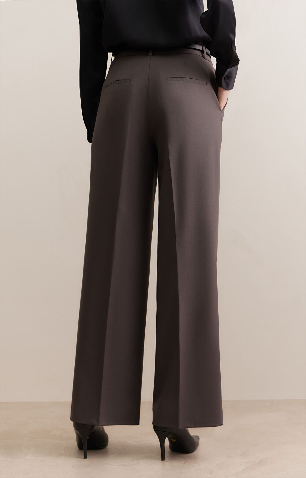 Spodnie relaxed fit do garnituru - Mix&Match - 4