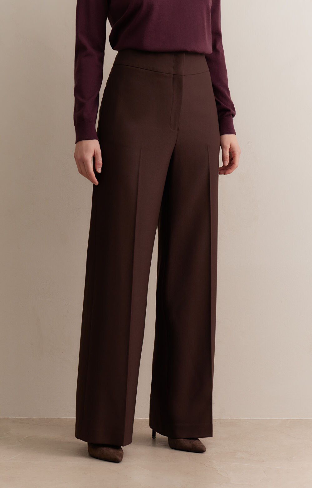 Spodnie relaxed fit do garnituru - Mix&Match - 2