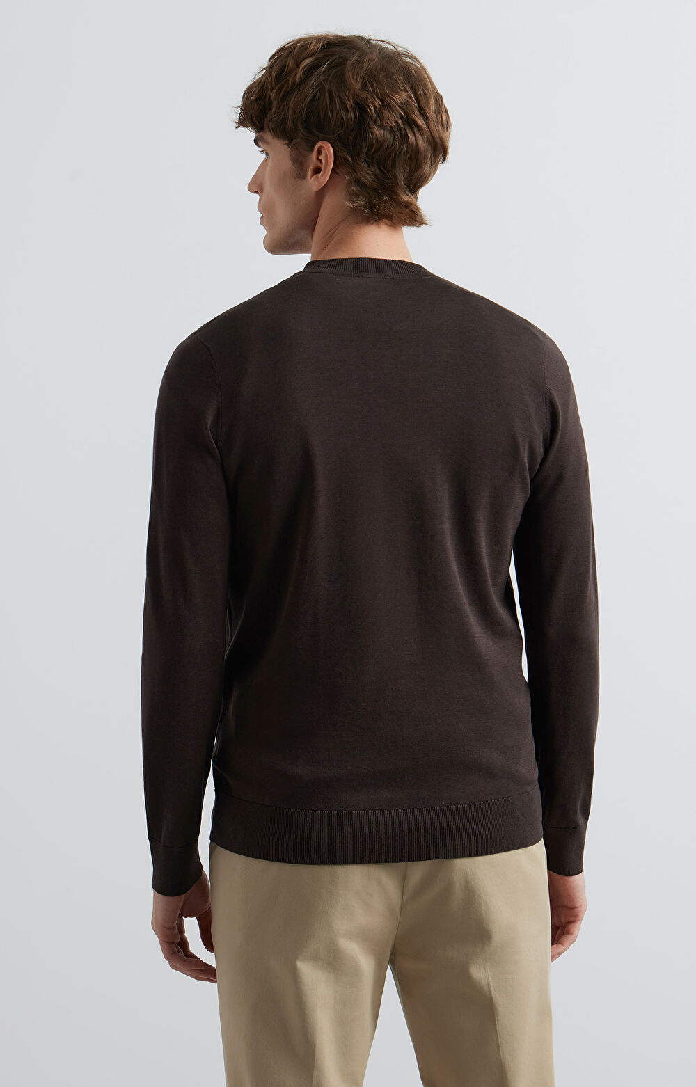 Sweter v-neck - 3
