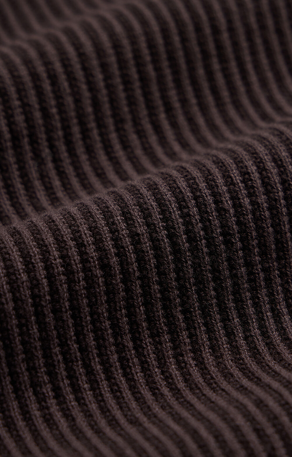 Sweter round neck w prążek - 4