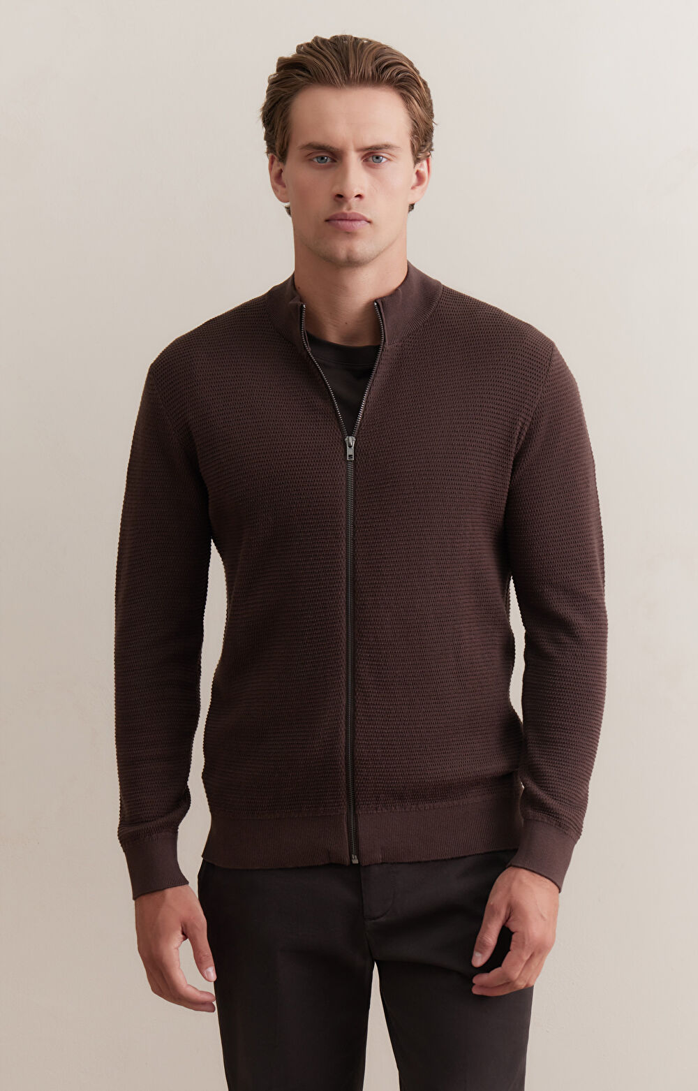 Rozpinany sweter - 3