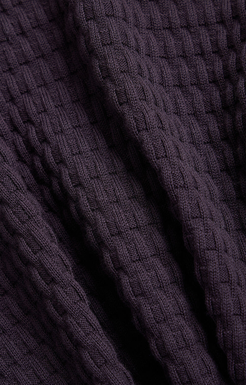 Bawełniany sweter w geometryczny wzór - 5