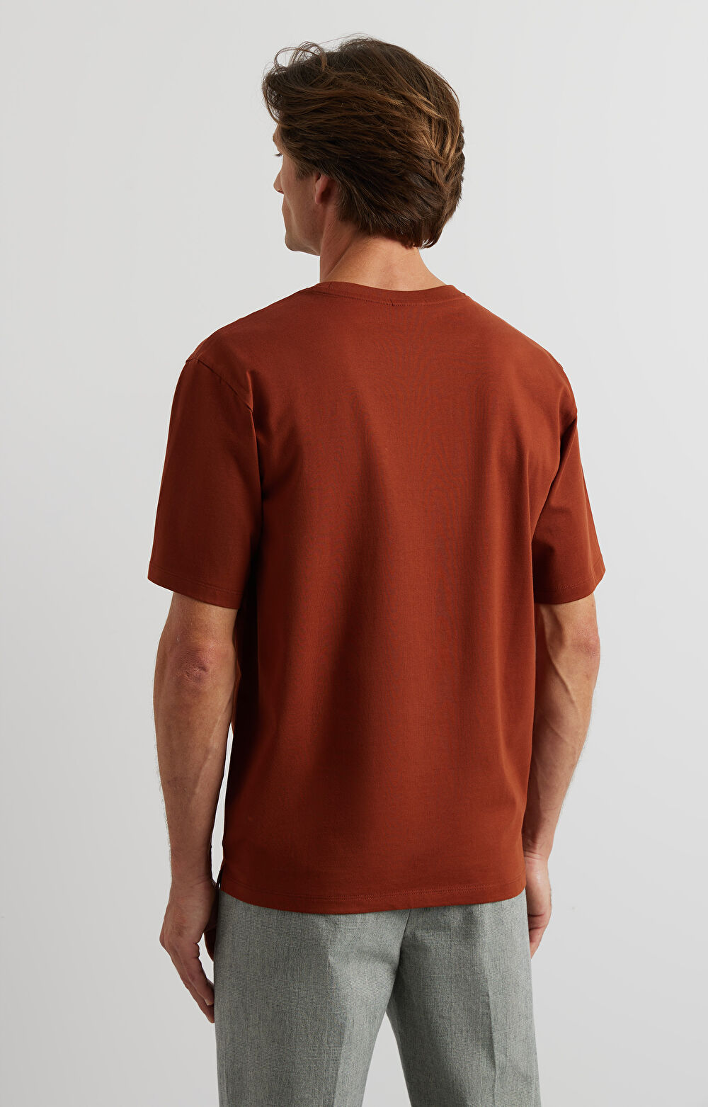 Gładki t-shirt - 3
