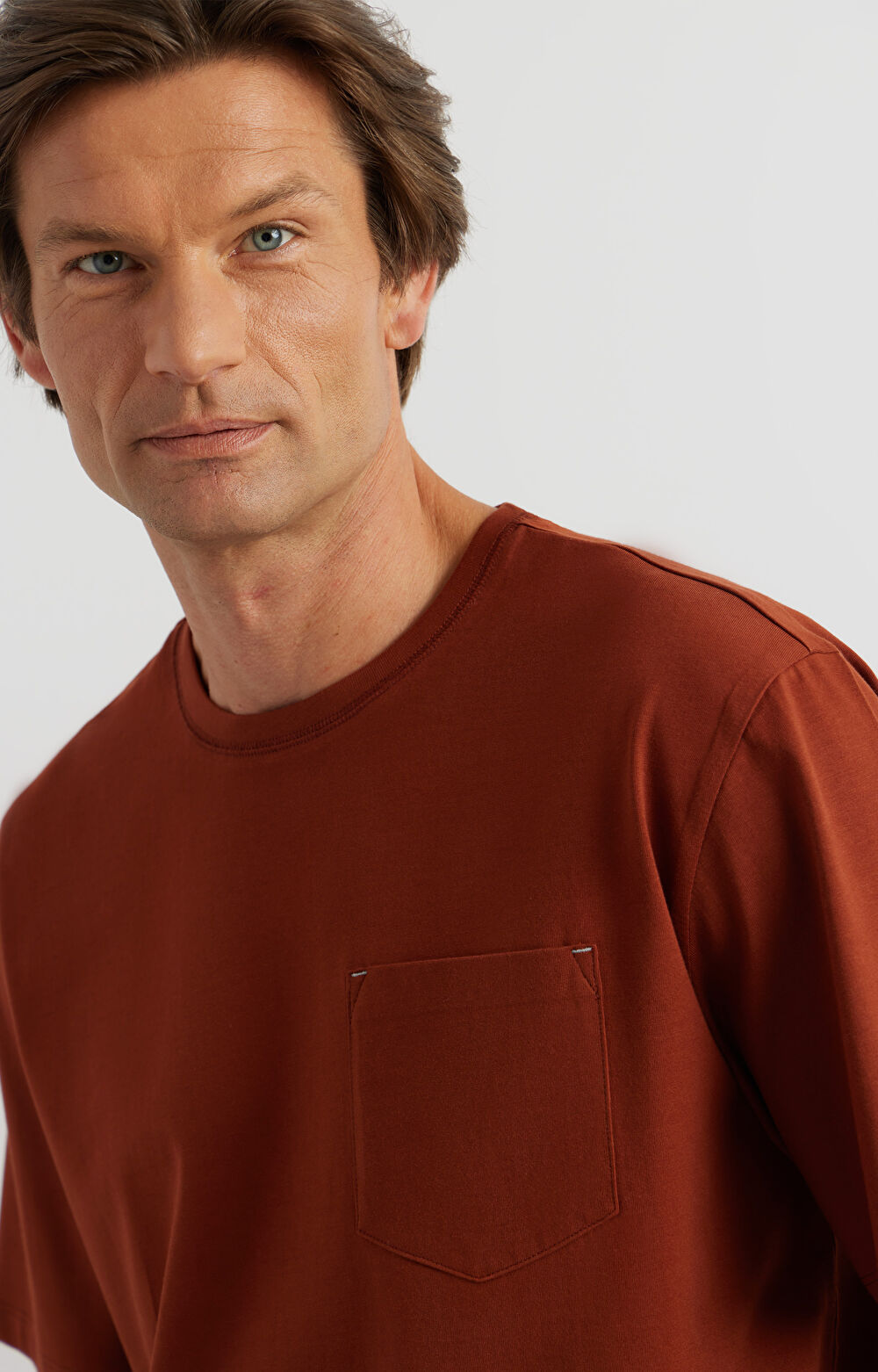 Gładki t-shirt - 6