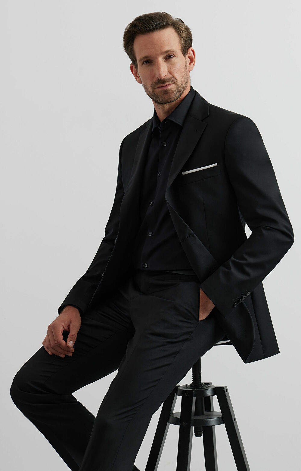 Koszula slim fit z bawełny Two Ply - 7