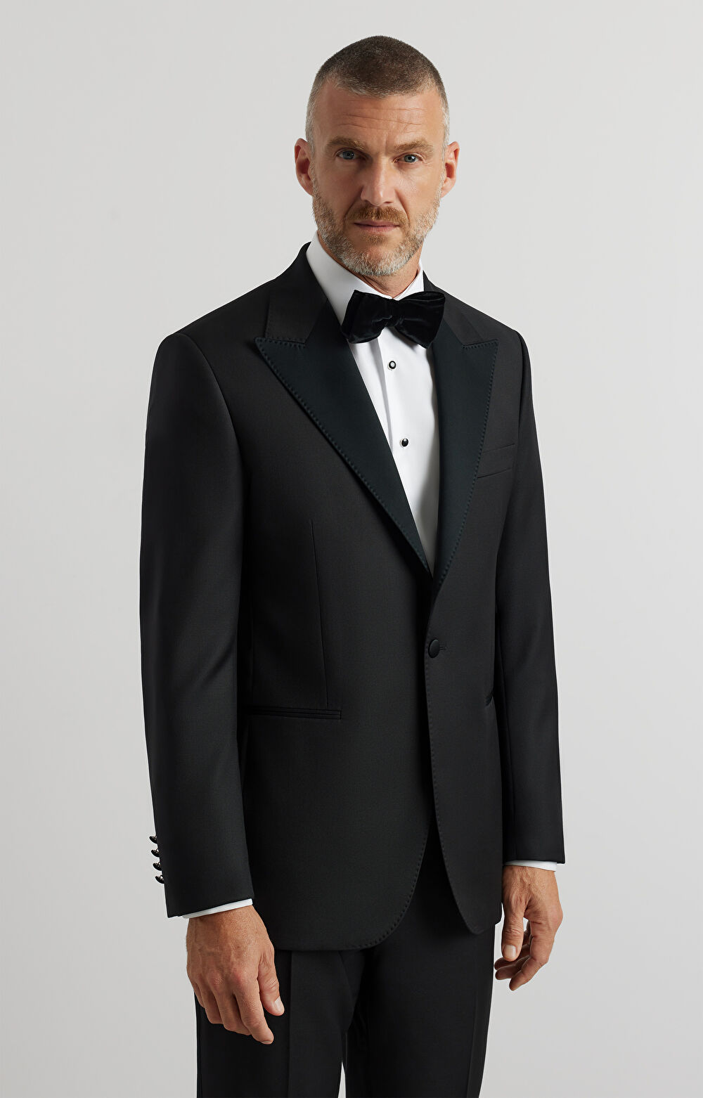 Smokingowa marynarka super slim do garnituru - Mix&Match