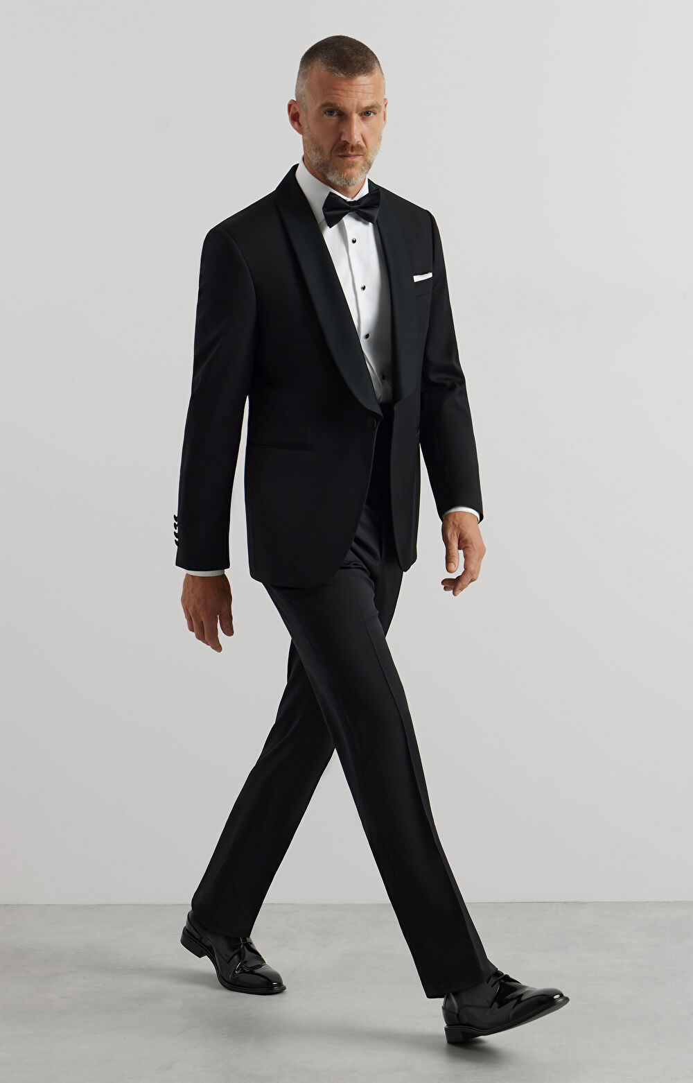 Smokingowa marynarka super slim do garnituru - Mix&Match - 7