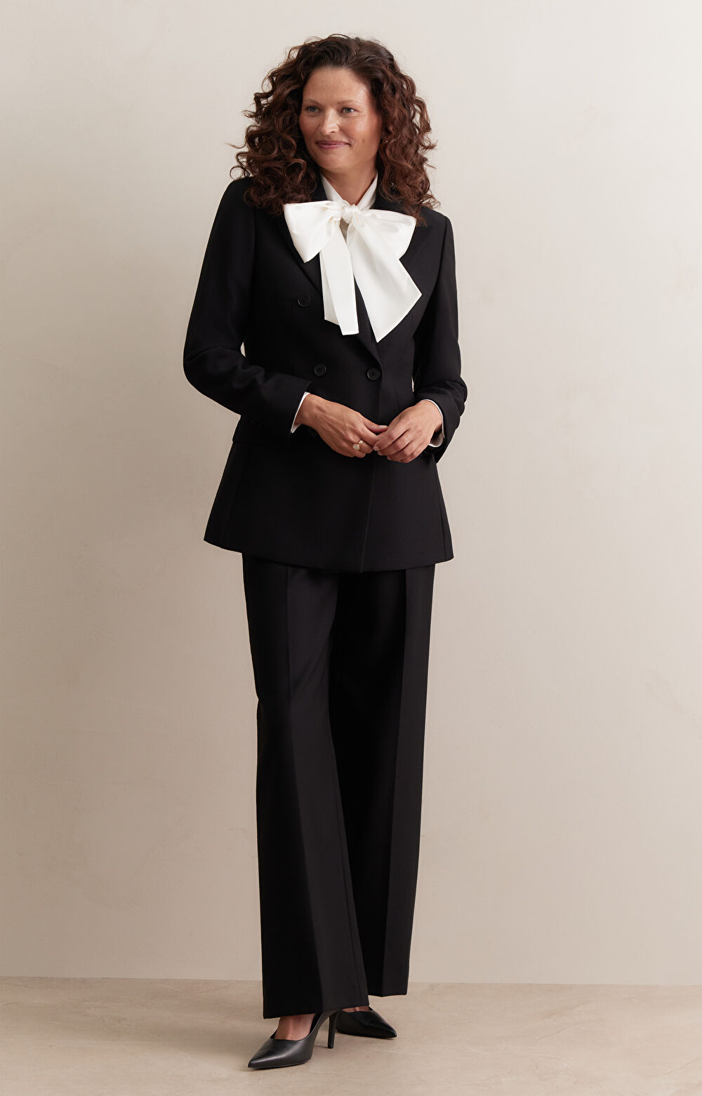 Dwurzędowa marynarka slim do garnituru - Mix&Match - 2
