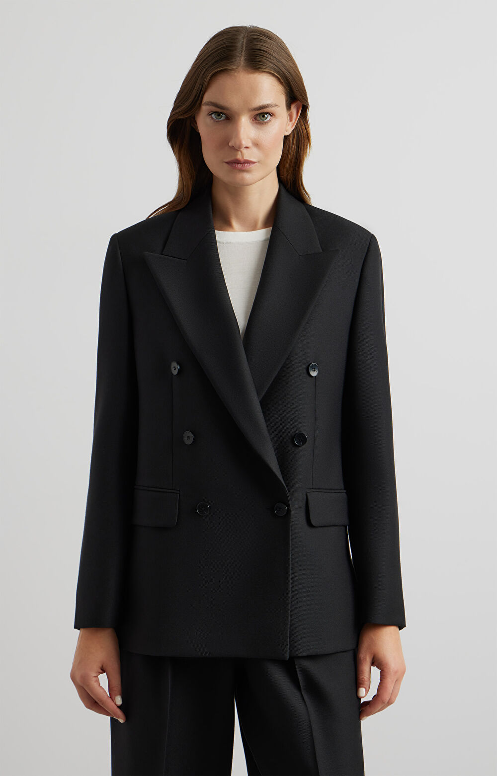 Dwurzędowa marynarka slim do garnituru - Mix&Match - 2