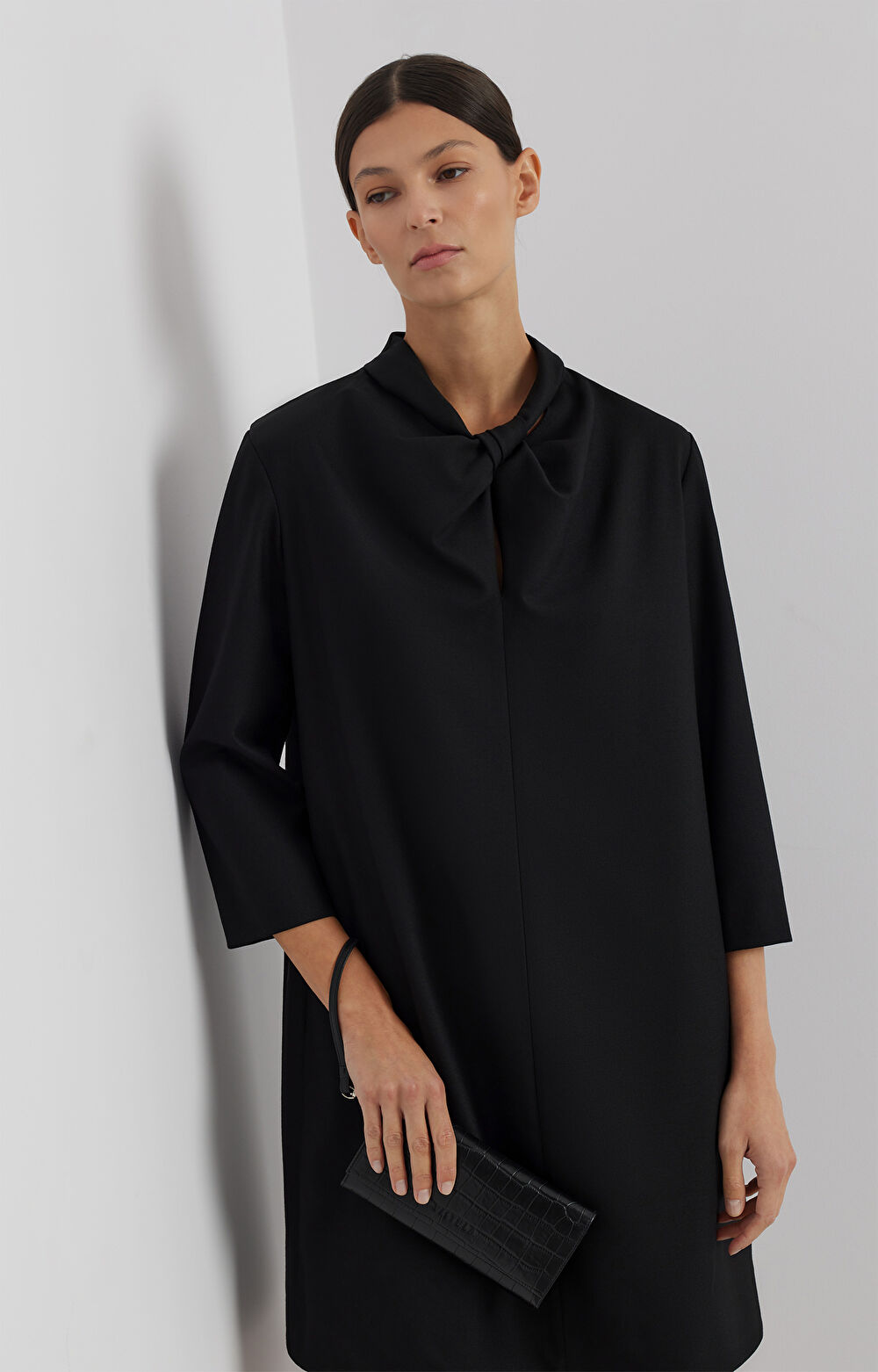 Gładka sukienka - 7