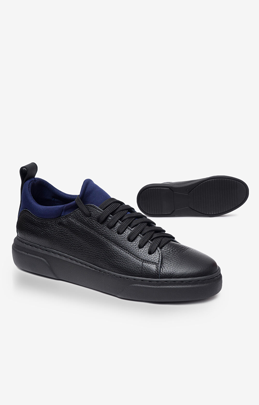 Skórzane sneakersy - 2