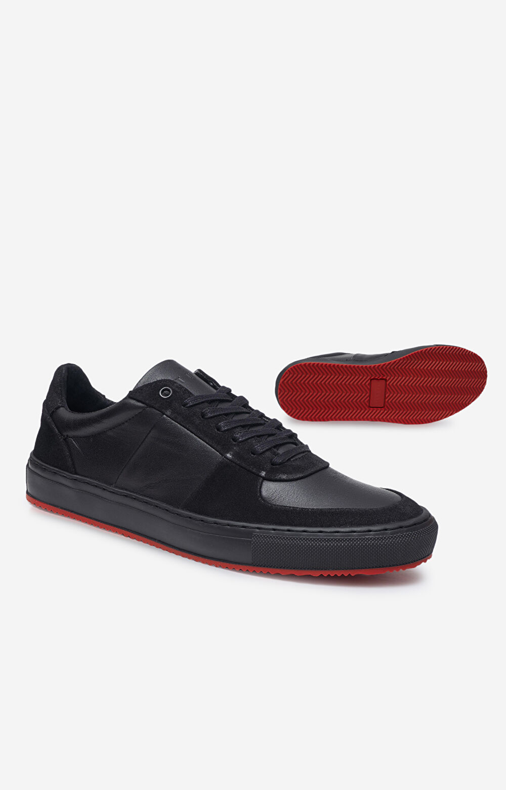 Wiązane buty skórzane - 2