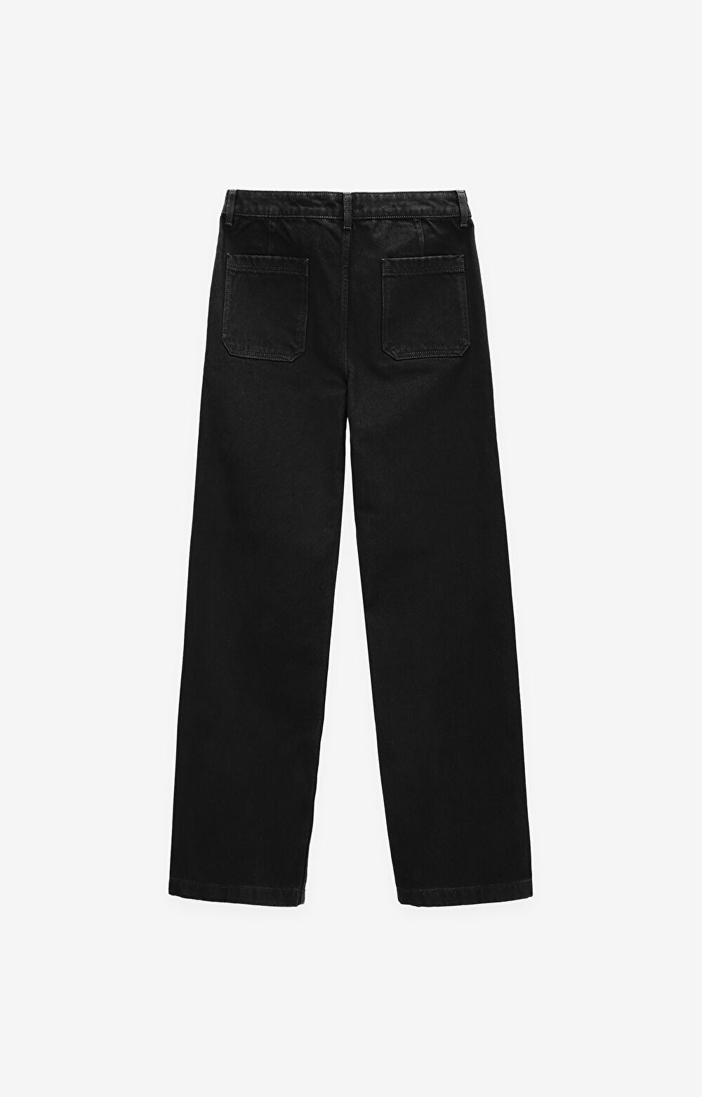 Bawełniane jeansy oversize