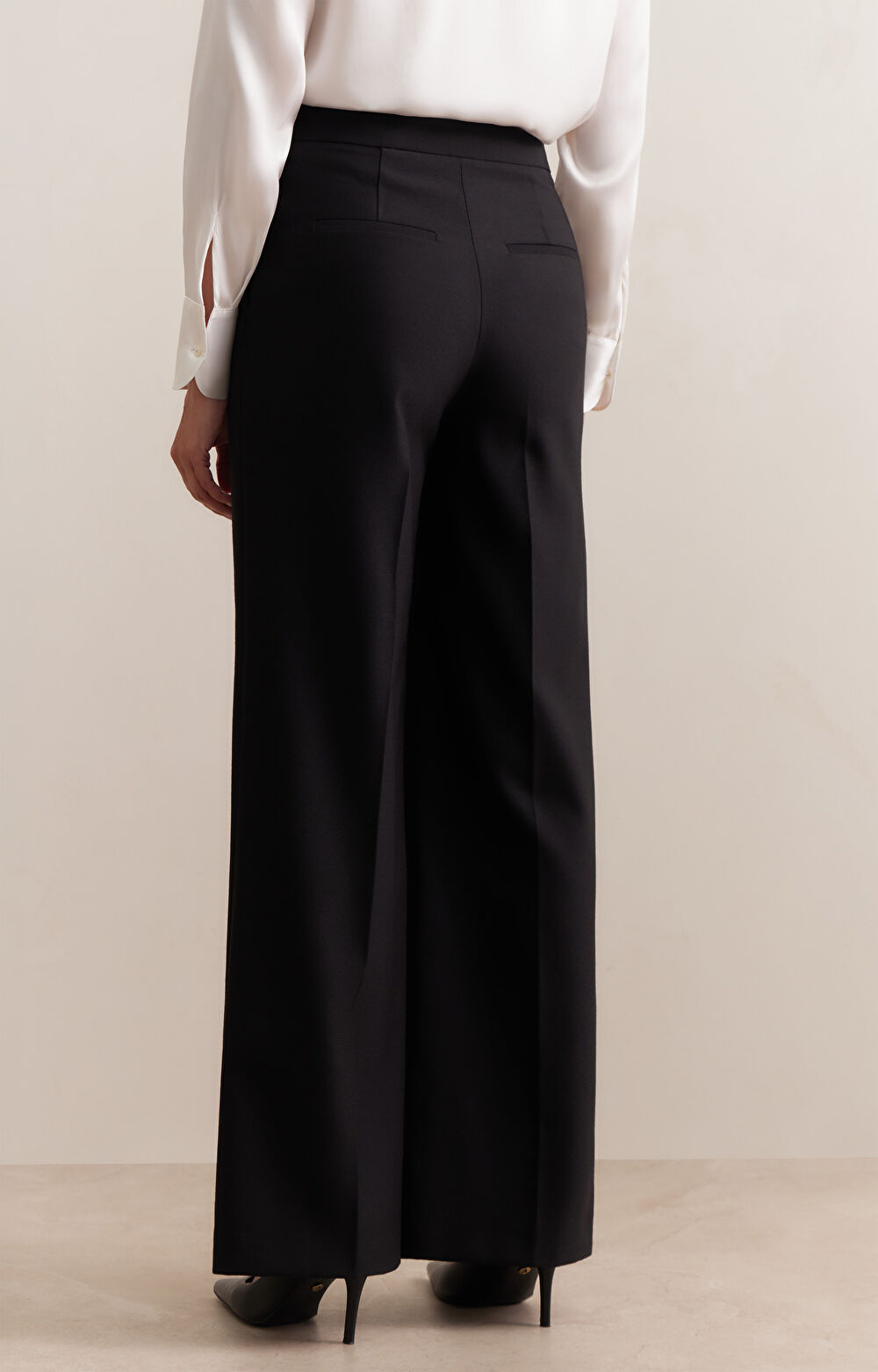 Spodnie relaxed fit do garnituru - Mix&Match - 4