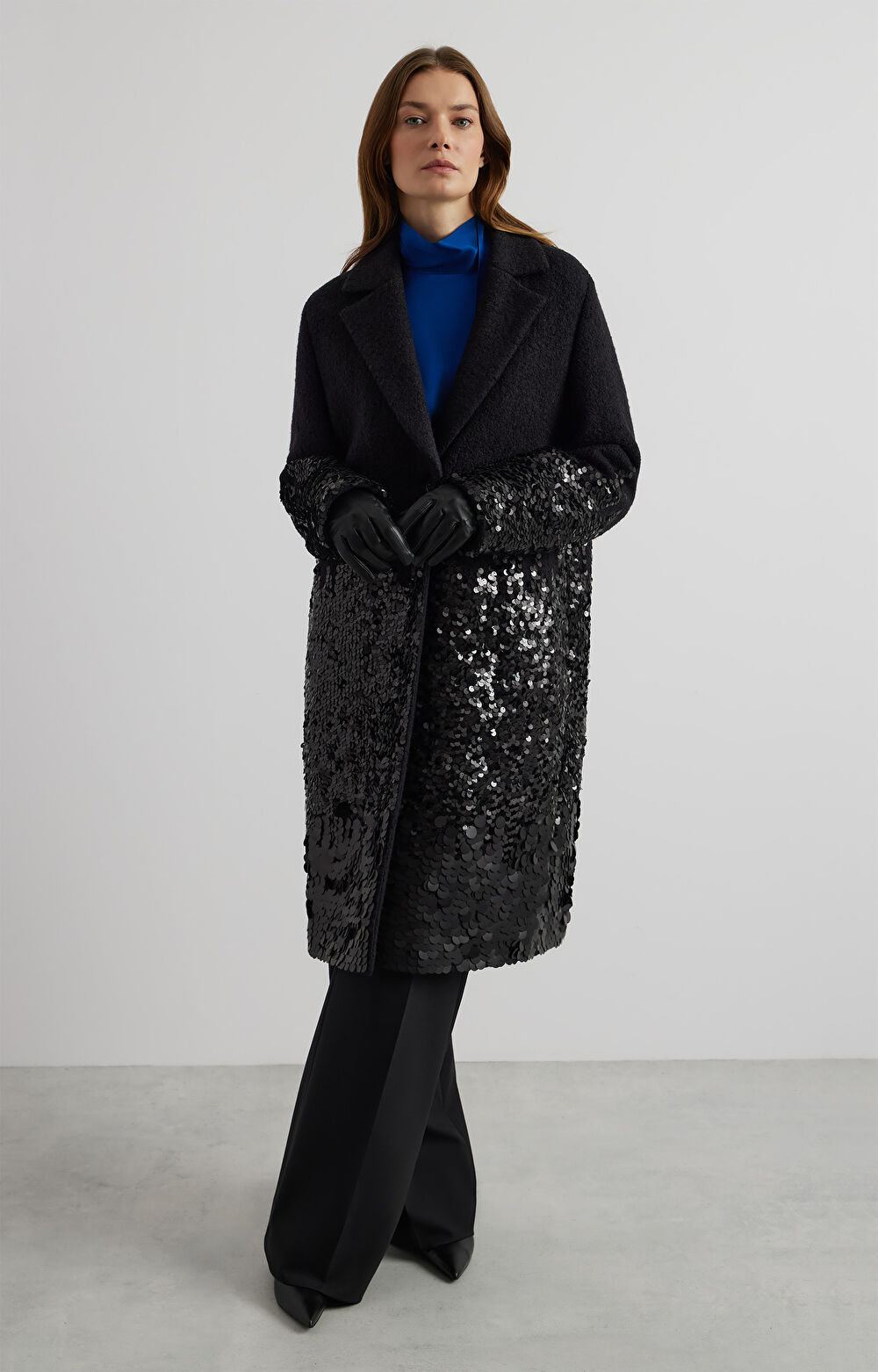 Płaszcz z cekinami - 9