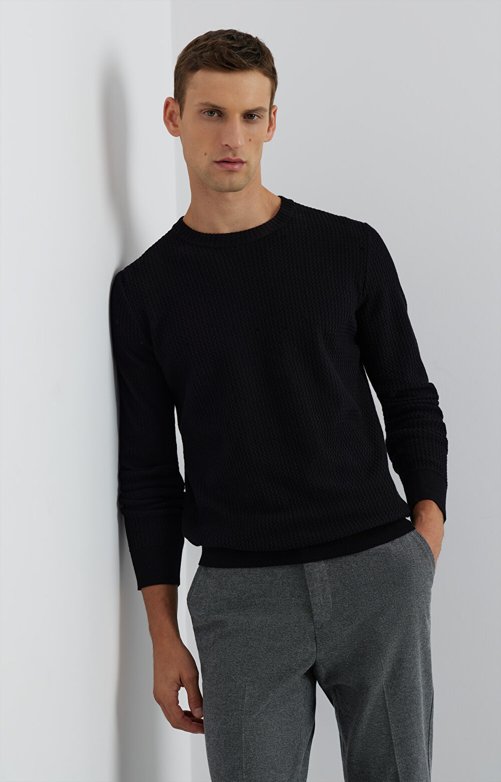 Sweter w mikrowzór - 6