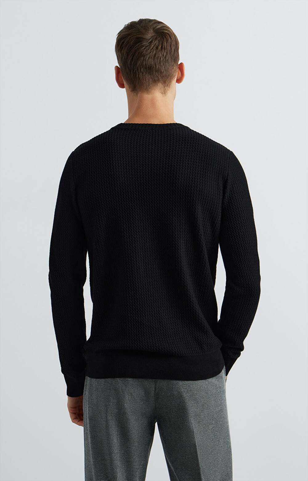 Sweter w mikrowzór - 3