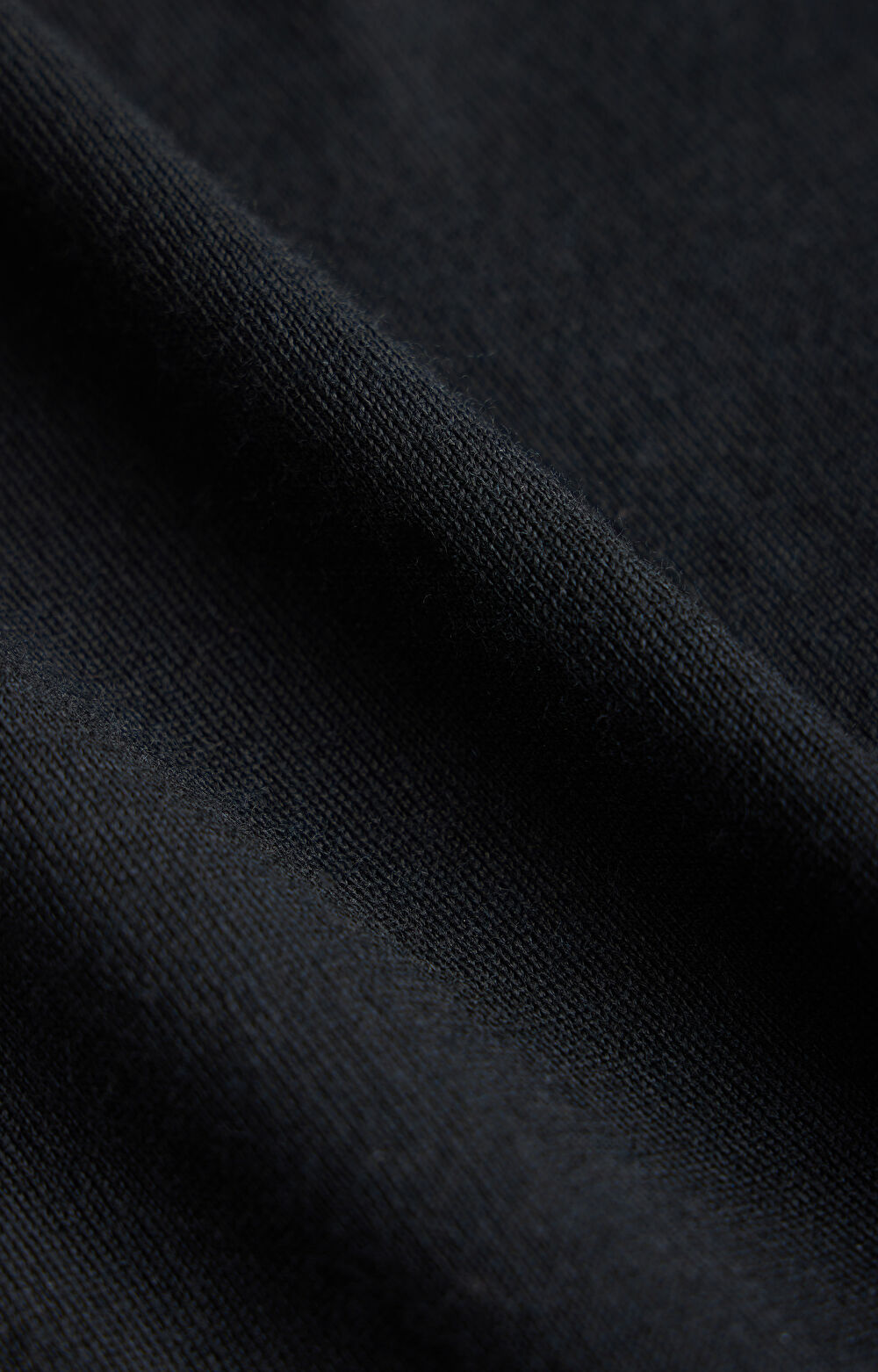 Gładki sweter round neck - 6