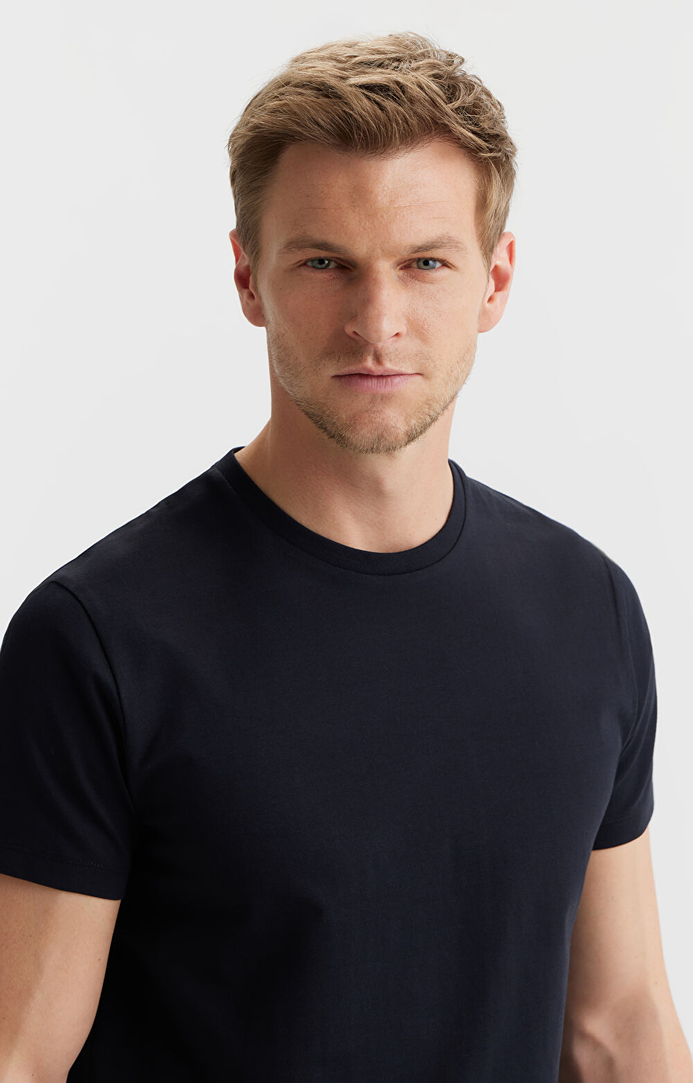 Gładki t-shirt - 6
